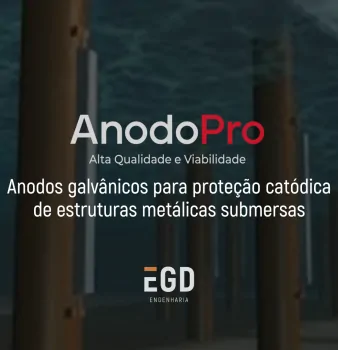 Anodos galvânicos para Proteção Catódica de estruturas metálicas submersas